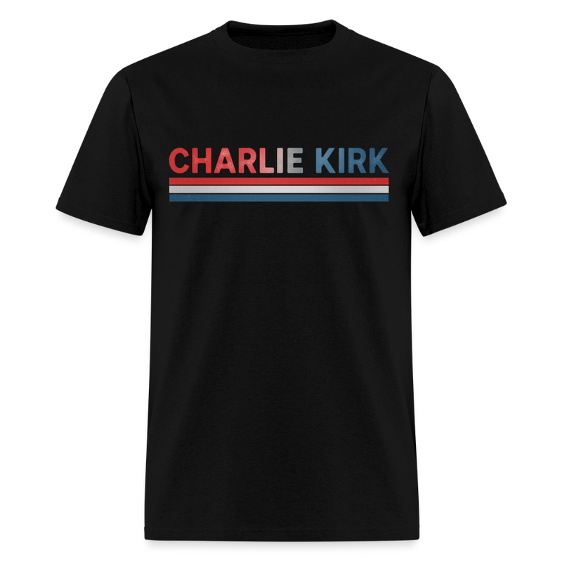 Charlie Kirk T Shirt - black