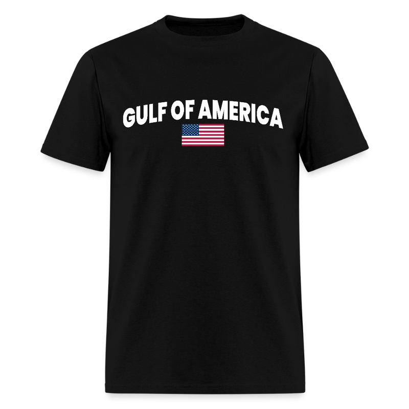 Charlie Kirk Gulf Of America T Shirt - black
