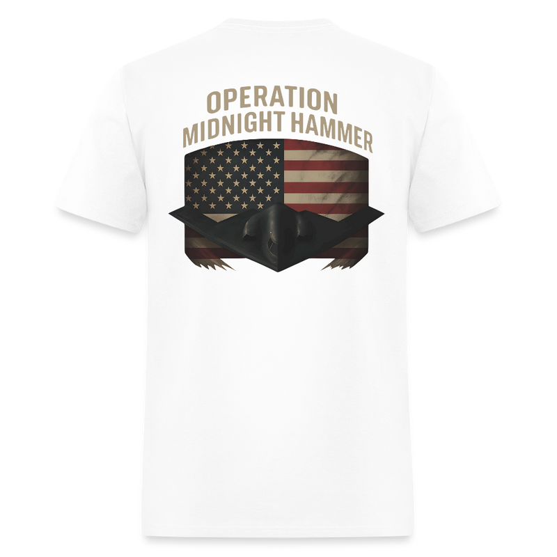 O.M.H Operation Midnight Hammer T Shirt - white