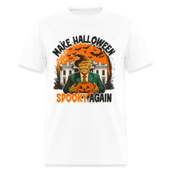 Make Halloween Spooky Again T Shirt - white