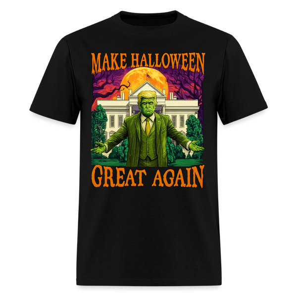 Make Halloween Great Again 2025 T Shirt - black
