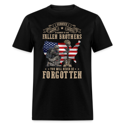 Honor Service Sacrifice In Memory Of Our T Shirt - black