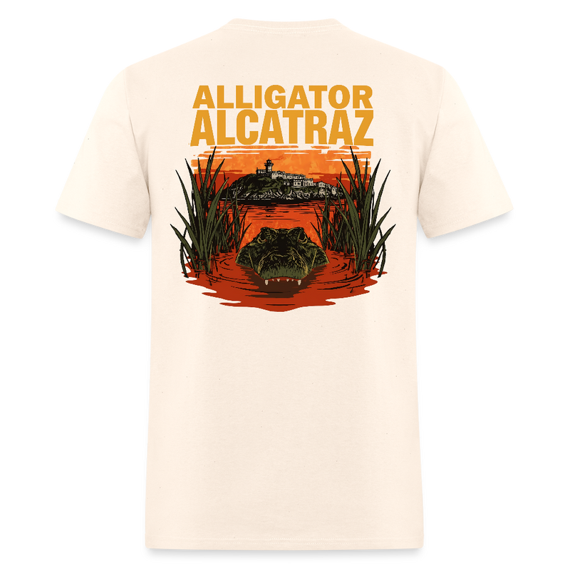 Alligator Alcatraz T Shirt - 6 - natural