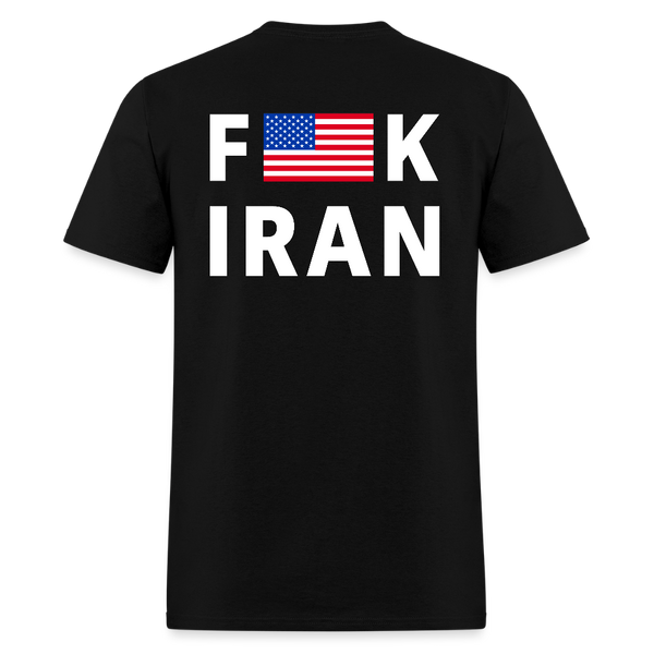 F*ck Iran T Shirt - black