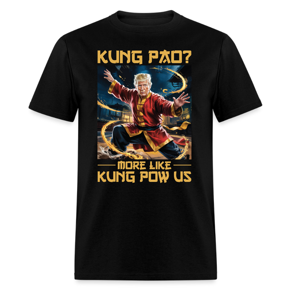 Kung Pao Trump T Shirt - black