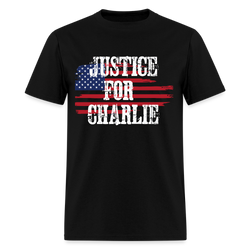 Justice For Charlie T Shirt - black