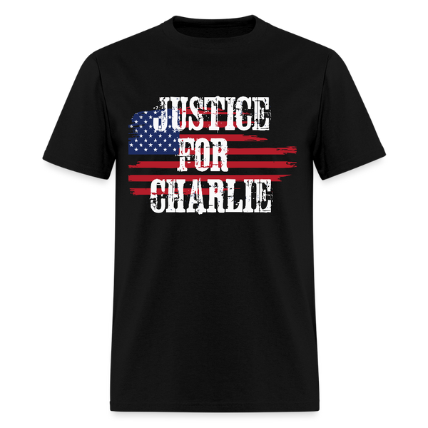 Justice For Charlie T Shirt - black