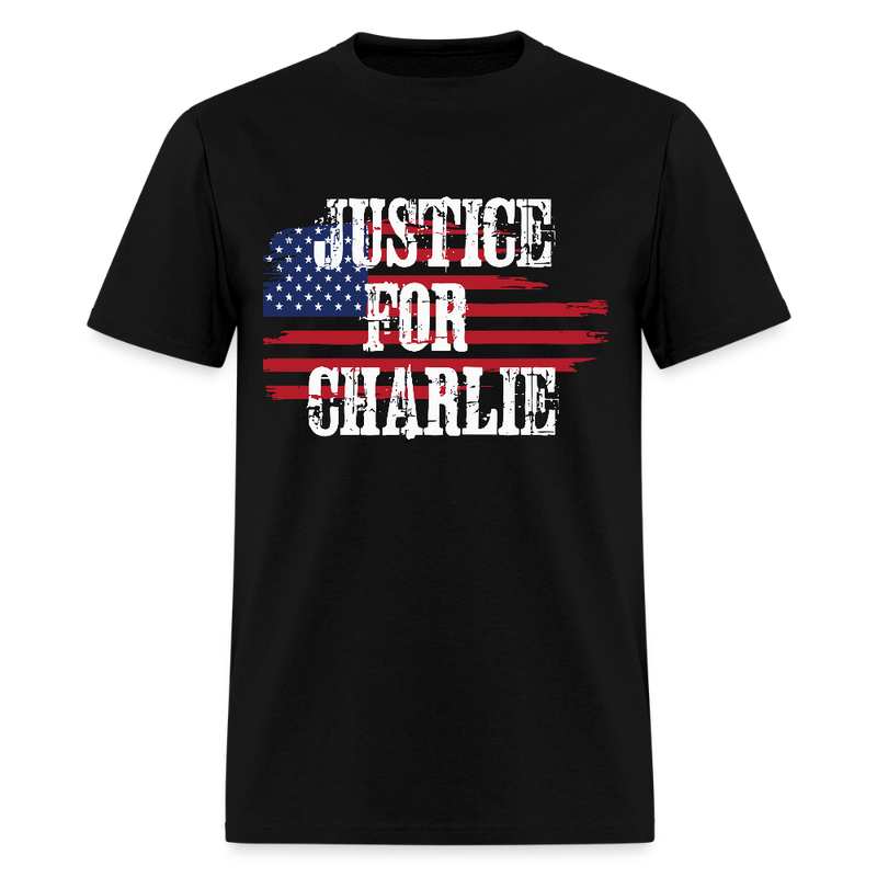 Justice For Charlie T Shirt - black
