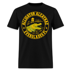Alligator Alcatraz Everglades FL Est. 2025 T Shirt - 2 - black