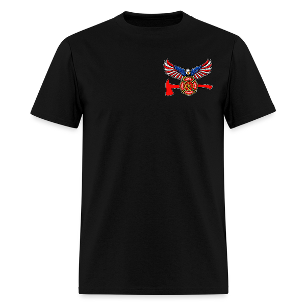 Firefighter Fire Courage Rescue Honor T Shirt - black