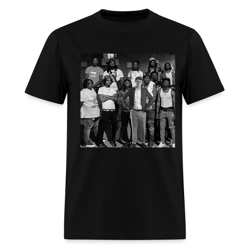 Charlie Kirk with King Von T Shirt - black