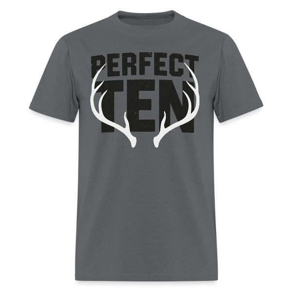 Perfect Ten T Shirt - charcoal