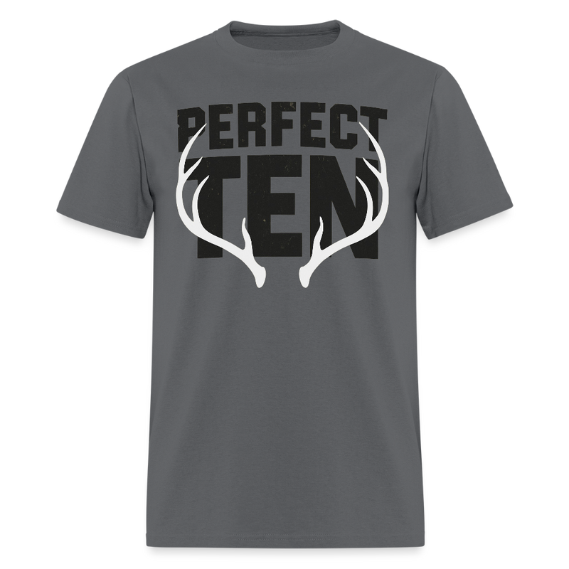 Perfect Ten T Shirt - charcoal