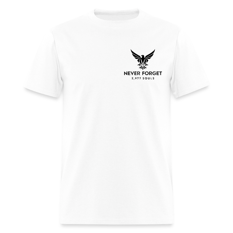 2,977 Phoenix Never Forget 9-11-2001 T Shirt - white