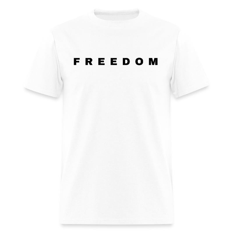 Freedom Charlie T Shirt - white