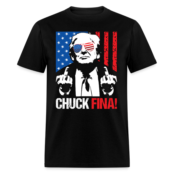 Trump Chuck Fina T Shirt - black