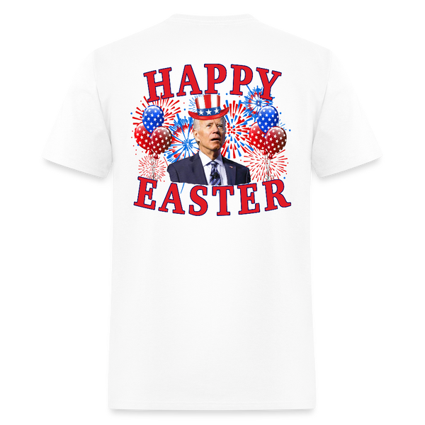 Biden Happy Easter T Shirt - white