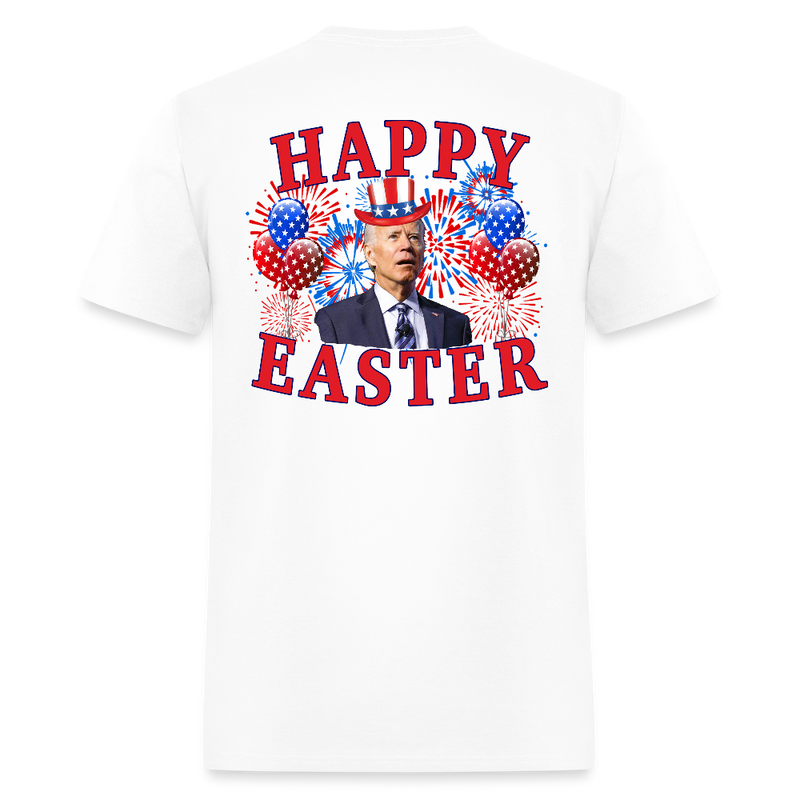 Biden Happy Easter T Shirt - white