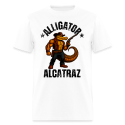 Alligator Alcatraz T Shirt - 2 - white