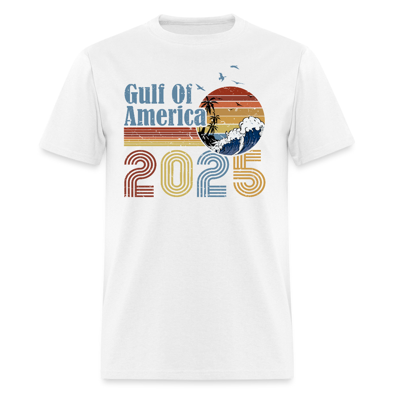 Gulf of America Vintage T Shirt - white