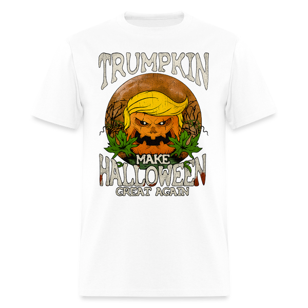 Trumpkin Halloween T Shirt - 6 - white