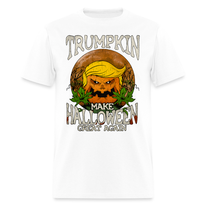 Trumpkin Halloween T Shirt - 6 - white