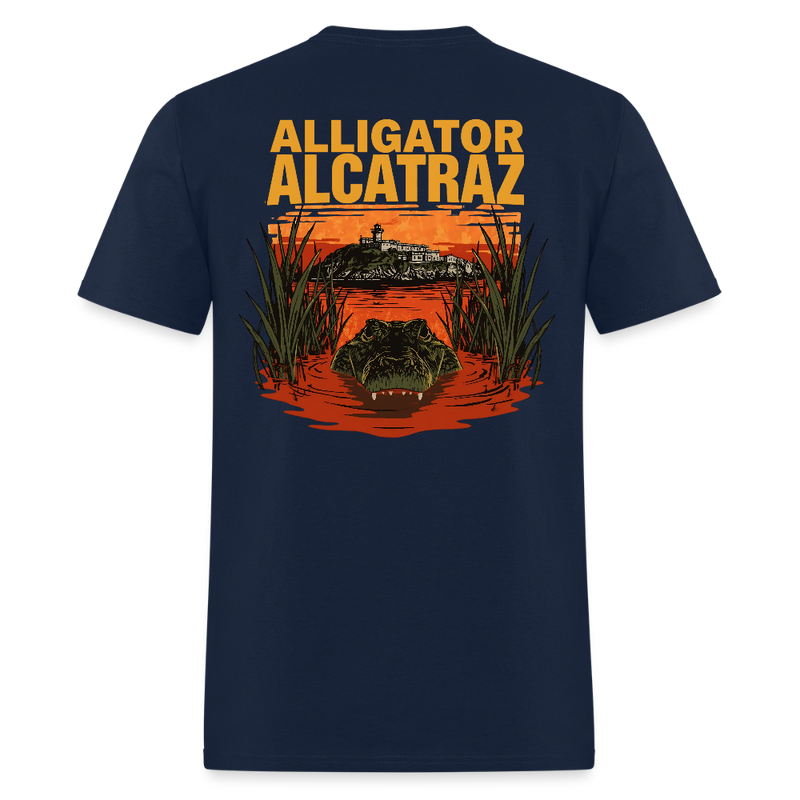 Alligator Alcatraz T Shirt - 6 - navy