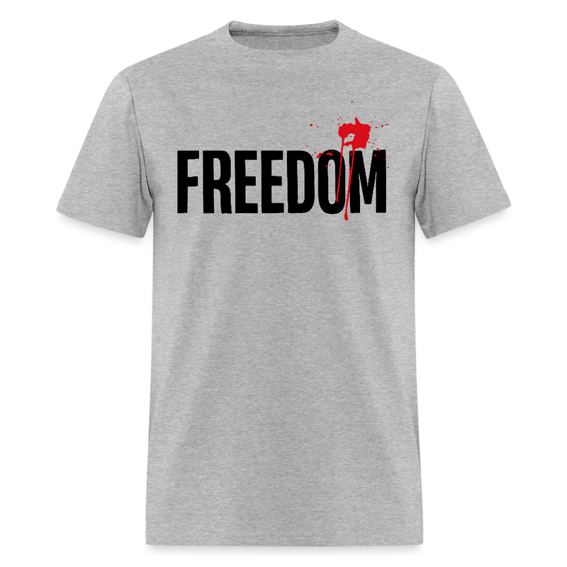 RIP Thank You Charlie Kirk Freedom 31 A True Patriot T Shirt - heather gray