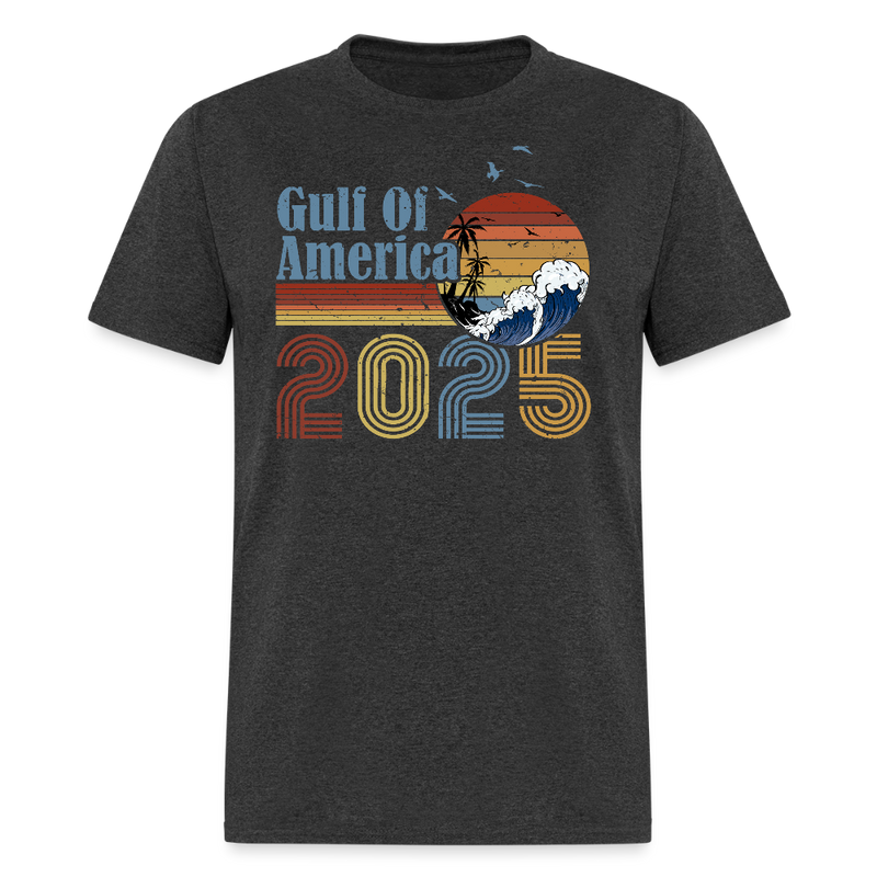 Gulf of America Vintage T Shirt - heather black