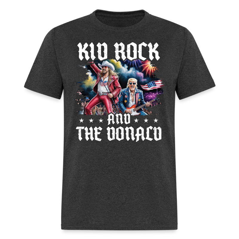Kid Rock and Top Jock T Shirt - heather black