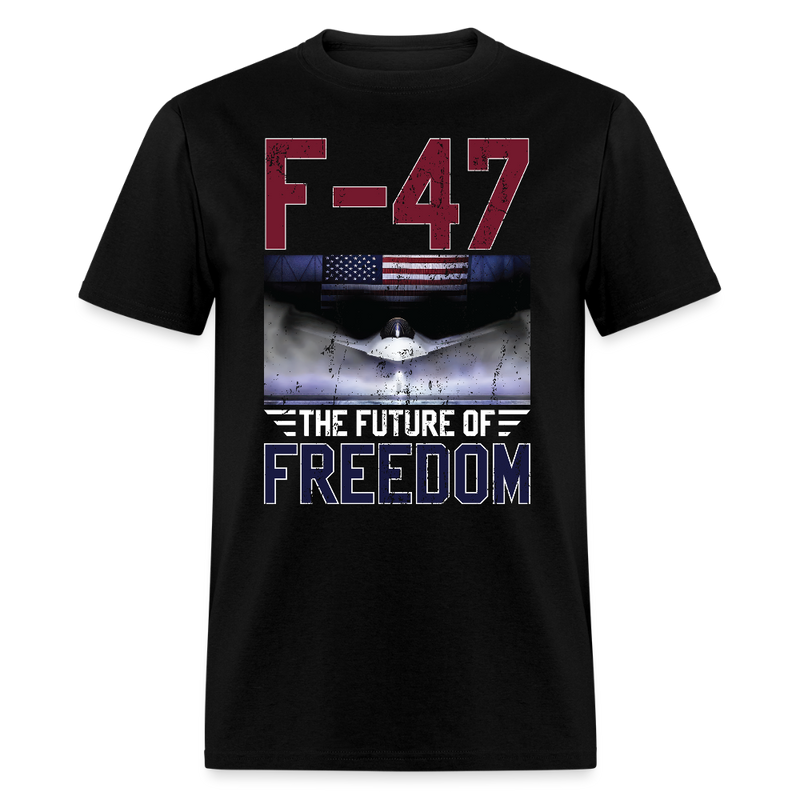 F-47 The Future of Freedom T Shirt - black