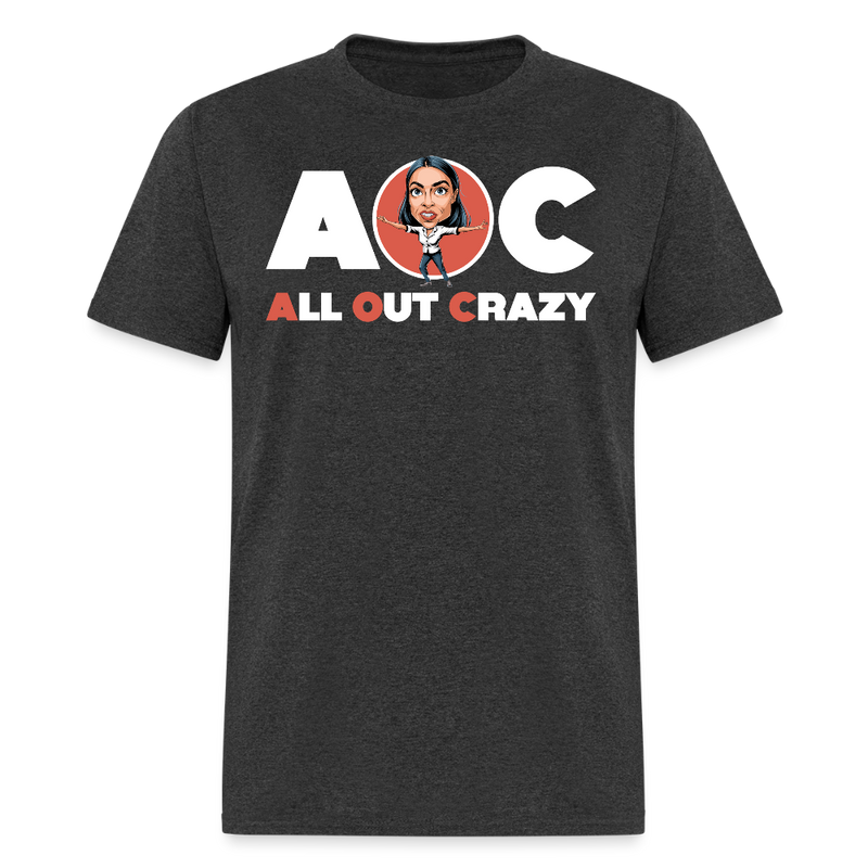 AOC All Out Crazy T Shirt - heather black