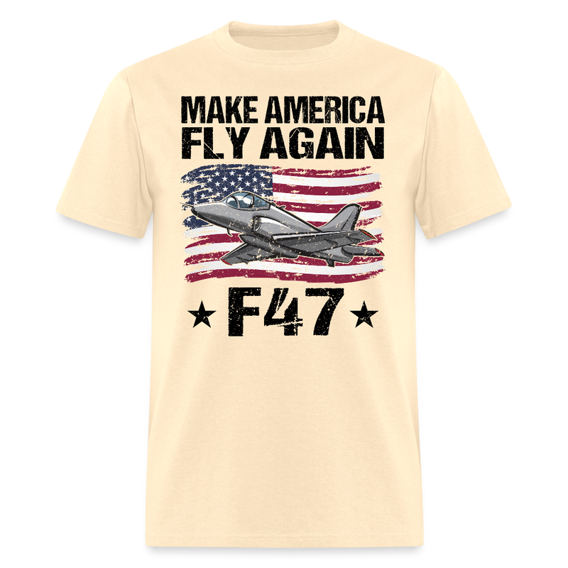 Make America Fly Again T Shirt - natural