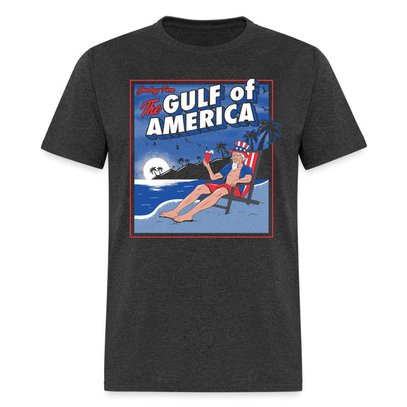 Gulf Of America T Shirt - 2 - heather black