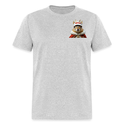 Justice For Peanut T Shirt - heather gray