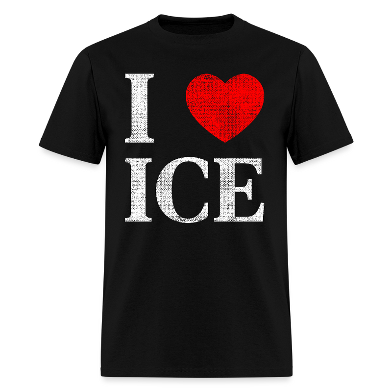 I Love ICE T Shirt - black