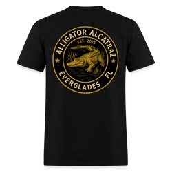 Alligator Alcatraz Everglades Florida Est. 2025 T Shirt - black