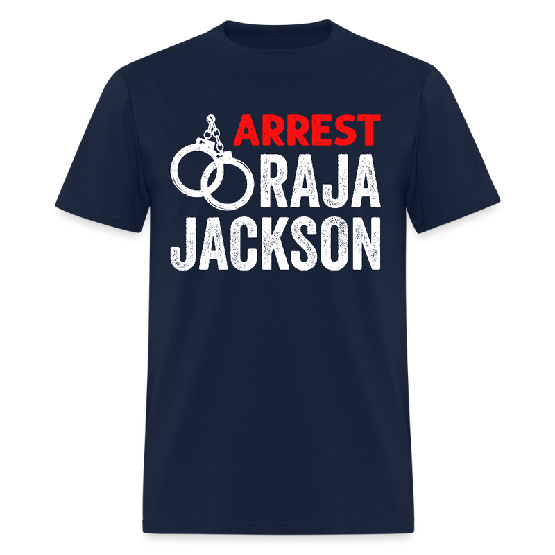Arrest Raja Jackson T Shirt - navy