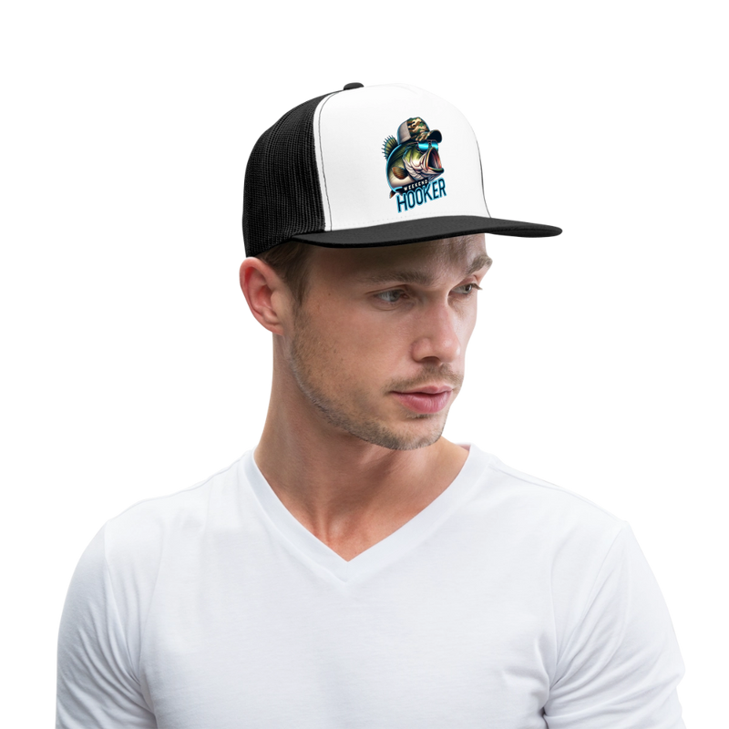 Weekend Hooker Trucker Hat - white/black
