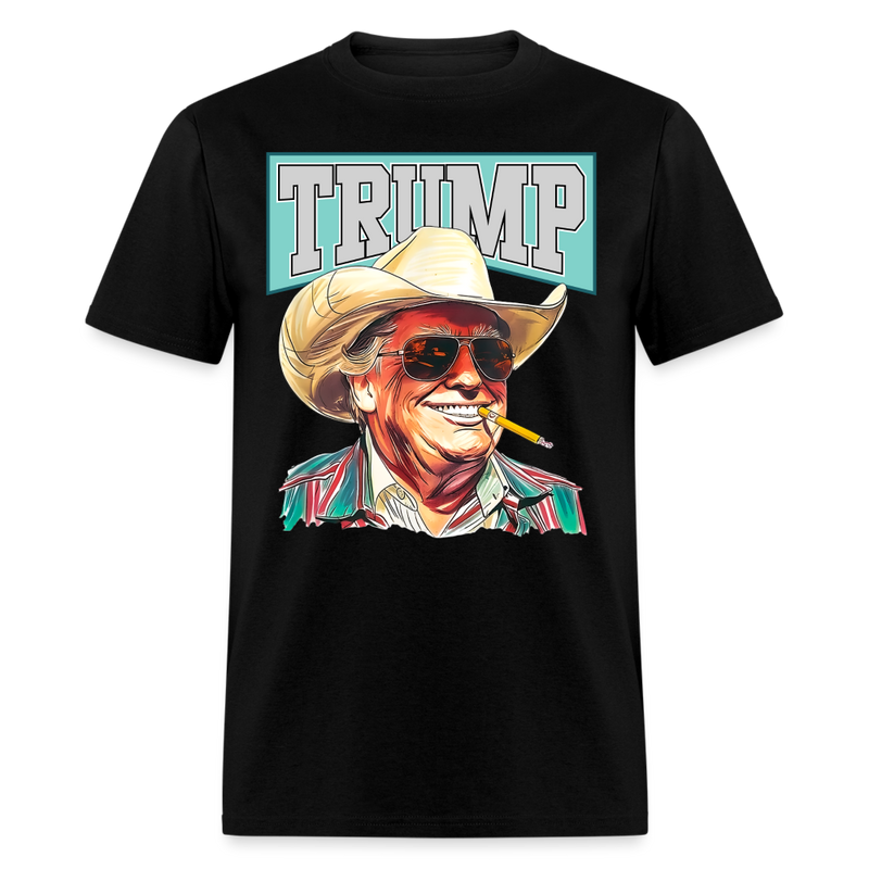 Trump Cowboy T-Shirt - black