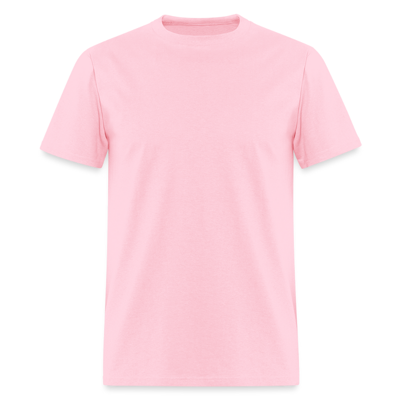 Livin' on That Blue Collar Dollar Back Print T Shirt - pink