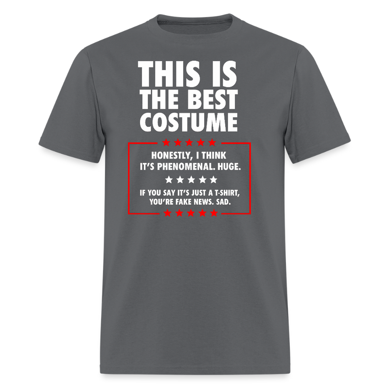 This is The Best Halloween Costume T Shirt - charcoal