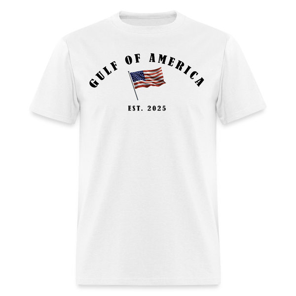 Gulf of America Vintage Flag T Shirt - white