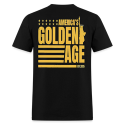 America’s Golden Age Est. 2025 T Shirt - black