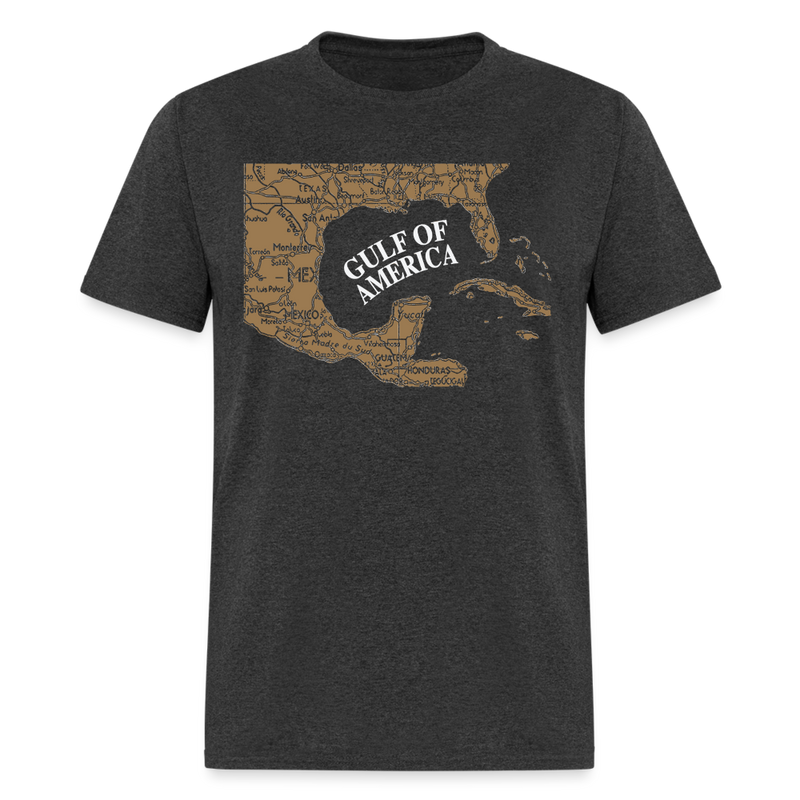 Gulf Of America T Shirt - heather black