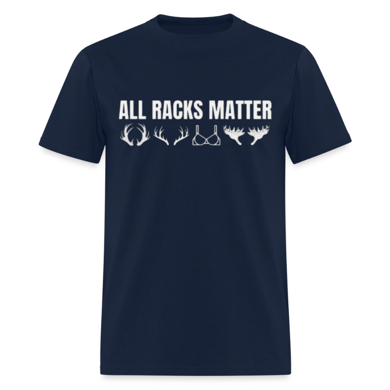 All Racks Matter T Shirt - navy
