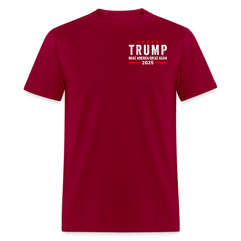 Trump Reciprocal Tariff 2025 Save America Again T Shirt - dark red