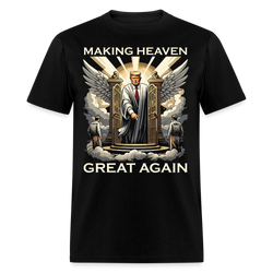 Trump Making Heaven Great Again T Shirt - black