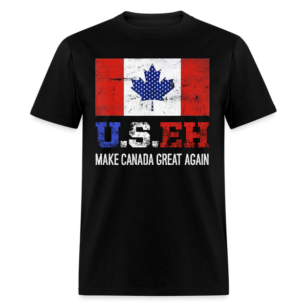 U.S.EH Make Canada Great Again T Shirt - black