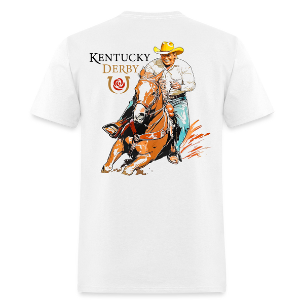 Trump Kentucky Derby T Shirt - white